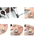 Heavy Duty Metal Nut Splitter Set For Bolt And Nut Removal, Cracker Breaker Tool For Damaged Rusted Stuck Nuts And Bolts in use