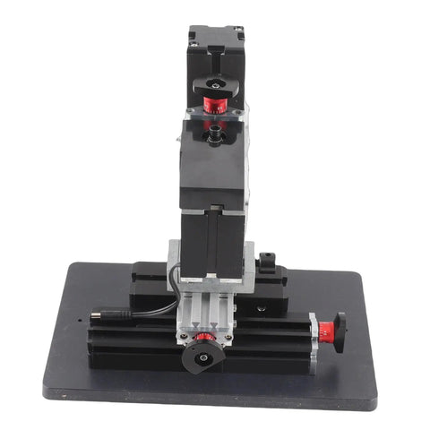 Top Shelf 144W Mini Metal Lathe With Milling Function For DIY Enthusiasts, compact design showing dual function setup.