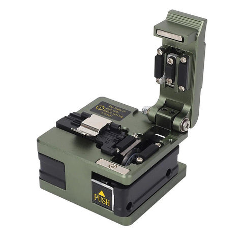 Cosiki Fiber Optic Cleaver Hot Melt Cutting Machine With 3 In 1 Fixture For Ftth Cable Splicing Precision V-Groove Cutter view