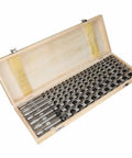 8 Pc Extra Long Auger Drill Bit Set With Rugged 24 Inch Wood Boring Bits And Sturdy Timber Case for deep hole drilling.