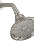 Bancroft Three Function Shower Head With Katalyst Massage And Silk Sprays, 2.5 GPM Handheld Showerhead in Polished Chrome