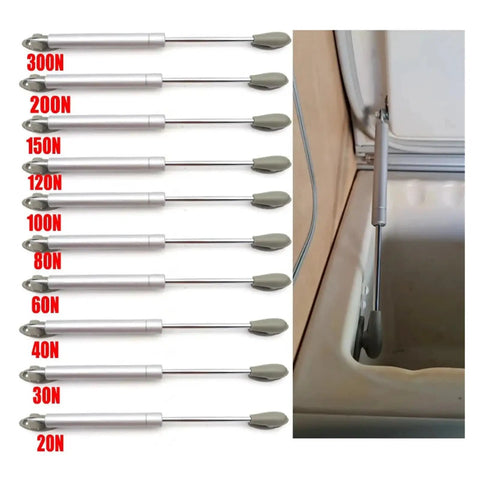 Rotating Concealed Hinge Fittings For Cabinets And Wood Furniture, 20 To 300N Hydraulic Door Lift Support, Pneumatic Gas Spring Prop