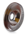 50mm Diamond Grinding Wheel Circle Disc For Tungsten Steel Milling Cutter Tool Sharpener Grinder Silver Metal