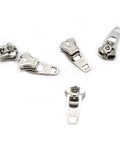 Zip Repair Kit With Metal Aluminum Sliders And Top And Bottom Stops, Assorted Sizes 3, 4.5, 5, And 10, Easy Storage Container