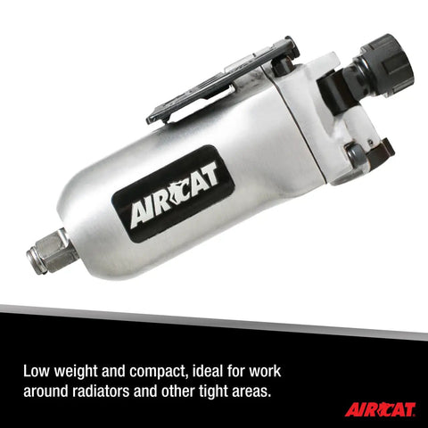3/8 Inch Butterfly Impact Wrench With Built-In Air Inlet, Compact Power For Tight Spots