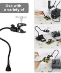 All In One Soldering Station With 5x Magnetic Magnifying Lamp And Heavy Duty Work Station, showing four solder arms and PCB holders.