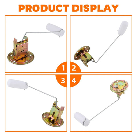 Fuel Tank Gauge Sending Unit With Seal And Screws For Volkswagen Beetle 1968 1978 Karmann Ghia 1973 1974 And Thing 1973 1974 Replaces 113919049D Easy Drop In Repair For Classic VW Fuel System display