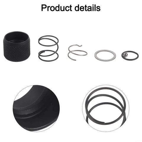Driver Bit Holder Chuck Repair Kit For DCF885, DCF885L2, DCF885M2, DCF886 Cordless Impact Driver, metal parts and springs