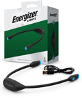 Rechargeable Neck Light With USB Charging, Flexible Hands Free LED Reading Lamp, packaging and USB cable displayed