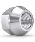 M14x1.5 Open End Bulge Acorn Lug Nut 60 Degree Conical Seat Three Quarters Inch Hex 0.84 Inch Height 0.90 Inch Diameter