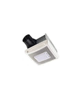Dope Ventilation Fan With Light For Rooms Up To 105 Sq Ft, 110 CFM Quiet Exhaust, 1.3 Sones, White Finish, LED 11W Light