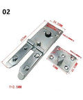 Sturdy Sofa Couch Sectional Connector Snap Metal Bracket Hinges For Furniture Assembly Easy DIY Setup