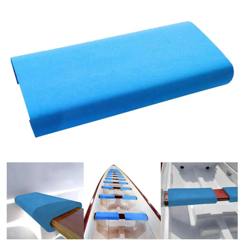 Dragon Boat Seat Pad Cushion For All Day Comfy And Grip In Blue, ideal for training and competition with EVA foam design.
