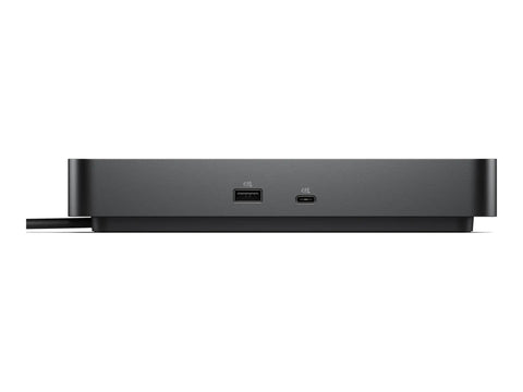 Thunderbolt 5 Docking Station Featuring Beast Mode 300W Power Delivery And Zero Lag Sync For Power Users side view showing USB ports.