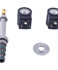 4-Way 3 GPM Hydraulic Spool Valve SV08-47DM-0-N Aftermarket Replacement For HydraForce 08 Series VC08-4 Cavity With 2 Solenoid Coils 24V DC 4-Position 3-Stage Valve components