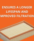 OEM Flat Pleated Dust Extractor Filter For Dry Dust Nano Coated Cellulose Replacement Compatible With Turbo I And Turbo II