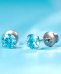 Skip The Itch With These Implant Grade G23 Titanium Screw Back Earrings Featuring Hypoallergenic Design and F136 Certified for Totally Sensitive Tolerant Ears.