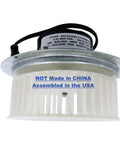 Endurance Pro Plug And Play Motor Assembly Replacement For QT100 And QT110 Series Fans with blower wheel and bracket