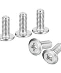 Heavy Duty M6 X 15mm Flat Phillips Head Machine Screws Built Dang Tough From 304 Stainless Steel for DIY repairs