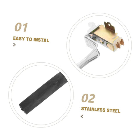 Rock Solid Automatic Door Control Locking Mechanism Fits Dryer Covers Heavy Duty Self Locking Switch No Sweat Universal Washer Safety Latch Top Shelf Everyday Use