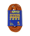 Top Shelf 12 Pack 50 Foot 16 Gauge Orange Extension Cords Heavy Duty Outdoor SJTW Power Cable Built Tough As Nails For Yard Projects And Work Sites 13 Amp 125 Volt 1625 Watt All Season, rolled with packaging.