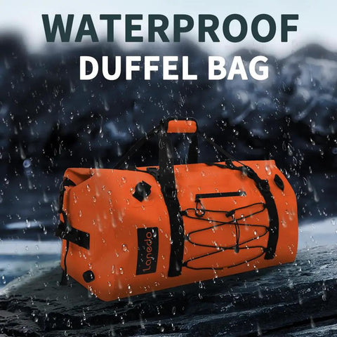 80L Dry Bag Waterproof Roll Top Go To Adventure Ready Duffel For Kayaking Camping Boating Rafting Fishing Canoeing
