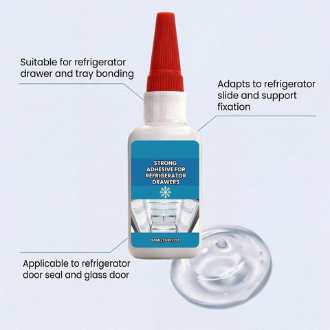 All Purpose Metal Bonding Adhesive Heavy Duty Glue For Metal Wood Glass Ceramic Leather Pottery Mirror Shoe Soles And More Long Lasting Super Strong Hold For Refrigerator Parts Foundry Projects And Household Repairs in a tube, suitable for refrigerator use.