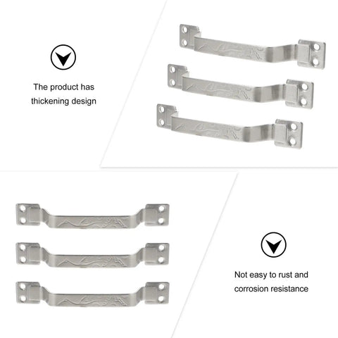 Stainless Steel Cabinet Handles 3 Pack T Shape Drawer Knobs Kitchen Cupboard Door Pulls with thickening design shown horizontally