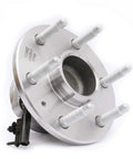 Beefed-Up Front Wheel Bearing Hub Assembly Set for 2007-2013 GM Full Size SUVs and 2WD Trucks, 6-lug design, close-up view