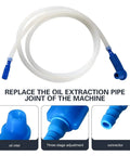 Flexible Brake Fluid Bleeder Hose With Adapter For Cars And Motorcycles Ultra Soft TPR Tube Easy Fluid Extraction Tool Universal Replacement Line
