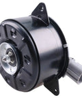 Top Shelf Radiator Fan Motor Assembly With Part Numbers 163630D110 And 1636323020 for Toyota Matrix Base Xr close-up view.