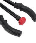 Close-up of anti-slip handle on 14 Inch Hand Blind Rivet Nut Setter Kit With 6 Interchangeable Mandrels Anti Slip Curved Handle DIY Friendly