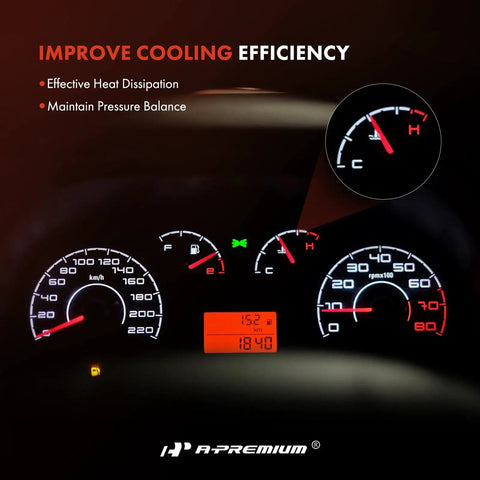 Audi A6 Quattro 2009 2010 2011 V6 3 L Coolant Radiator Pipe Water Hose Replacement dashboard indicators