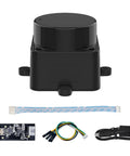 Next Gen Lidar Sensor Kit For Robots And Drones, 25 Meter Range And 360 Degree Scanning, Doubling LD19 Plus Performance, package items shown