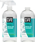 Tea Tree Bathroom Cleaner Spray For Glass And Tile, Foaming Mold And Mildew Remover For Tub And Shower, 32oz Pack Of 2 bottles