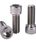 1/4-20 X 1 Allen Hex Socket Head Cap Screw Bolt Built To Last In 304 Stainless Steel 18-8 UNC Full Thread Pack Of 20