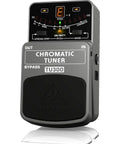 Ultimate Guitar And Bass Tuner Pedal With 7 Tuning Modes Chromatic Regular Flat Double Flat And More Featuring 11 Point Stream Meter