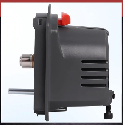 M847D Zone Damper Actuator Motor Replacement for ARD and ZD Dampers, 24V HVAC Damper Motor, Direct Fit for M847D1004 and M847D Zone U, Quiet Startup, Plug and Play Install, No Fuss Performance. side view