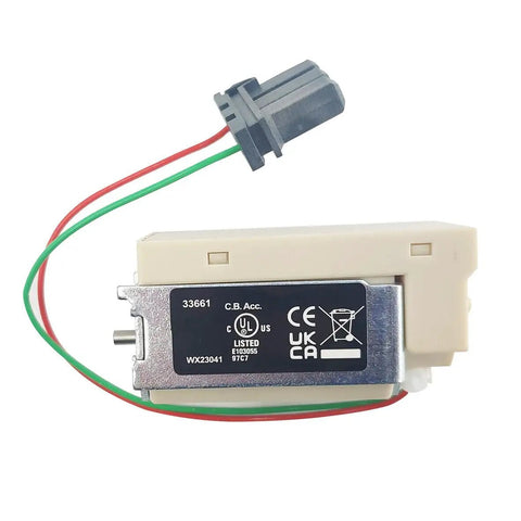 Beefy Shunt Trip Circuit Breaker Accessory For M P R 120VAC Voltage Release Heavy Duty Spare Part Compatible With MasterPact NT NW And ComPacT NS630b Through NS3200 New Generation shown with wiring.
