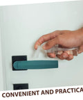 Person using spray bottle on Heavy Duty Commercial Drying Oven Handle With Ergonomic Grip For Industrial Baking And Cooking Equipment.