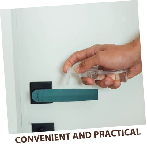 Person using spray bottle on Heavy Duty Commercial Drying Oven Handle With Ergonomic Grip For Industrial Baking And Cooking Equipment.