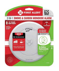 Sealed 10-Year Battery 2-In-One Smoke And Carbon Monoxide Detector With Slim Profile Design, box view