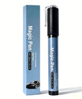 Car Scratch Repair Pen For Quick Fixes, Pro Level Auto Touch Up Tool beside its box packaging, product name visible