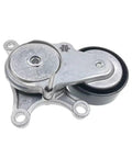 Mercedes Benz Drive Belt Tensioner Kit Fits W176 W246 W117 W156 A200 B200 CLA200 GLA200 M270 Engine Heavy Duty Direct Bolt On No Mod Slick Install Pulley Ensures Smooth Performance For Your Ride Exact Match Keeps Engine Humming Sweet And Reliable. silver Mercedes M270 drive belt tensioner kit with 74mm pulley and bolt holes