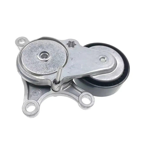 Mercedes Benz Drive Belt Tensioner Kit Fits W176 W246 W117 W156 A200 B200 CLA200 GLA200 M270 Engine Heavy Duty Direct Bolt On No Mod Slick Install Pulley Ensures Smooth Performance For Your Ride Exact Match Keeps Engine Humming Sweet And Reliable. silver Mercedes M270 drive belt tensioner kit with 74mm pulley and bolt holes