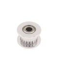 Premium Gt2 Idler Pulley With 20 Teeth And 4mm Bore designed for 6mm timing belts, aluminum material, front view.