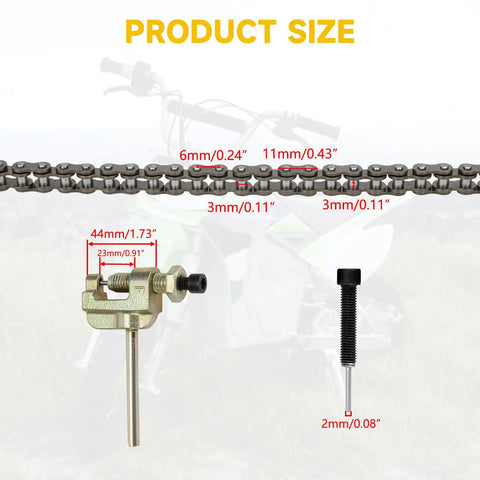 25H Drive Chain 132 Link For Razor MX650 MX500 SX500 RSF650 SX650 XRF500 Dirt Rocket Off Road Electric Mini Moto Heavy Duty