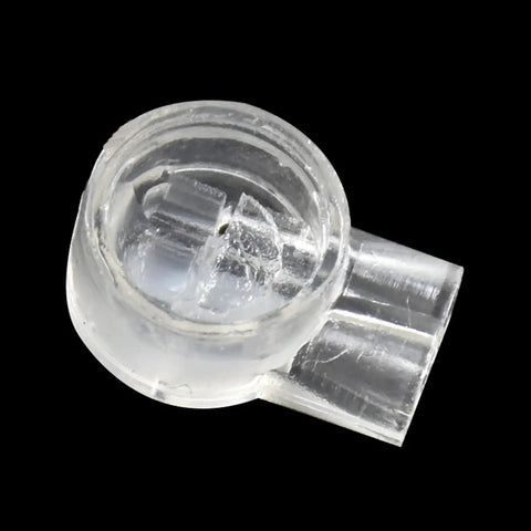 Grab This 200 Pcs Phone Wire Butt Connector Kit With Single Port Crimp Terminals Perfect For Data Line And Copper Cord Twisting To Seal Connections Against Moisture Rust And Air Exposure While Keeping Your 0.4 To 0.7mm Wires Safe Inside A Super clear plastic phone wire butt connector with single-port crimp terminal for 0.4-0.7mm wires