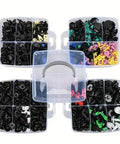 Audi S5 Sportback F5 2016 To 2024 Bumper Clip Kit 2275 Pieces Heavy Duty Push Type Retainers For Car Body Trim And Bumper Cover Replacement DIY Easy Install Pro Style OEM Fit For Audi Enthusiasts, assorted clips in storage cases