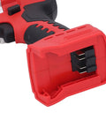 ZIZEV 18V Brushless Cordless Metal Shear With 800W Power battery compartment showing connection detail for electric scissors.